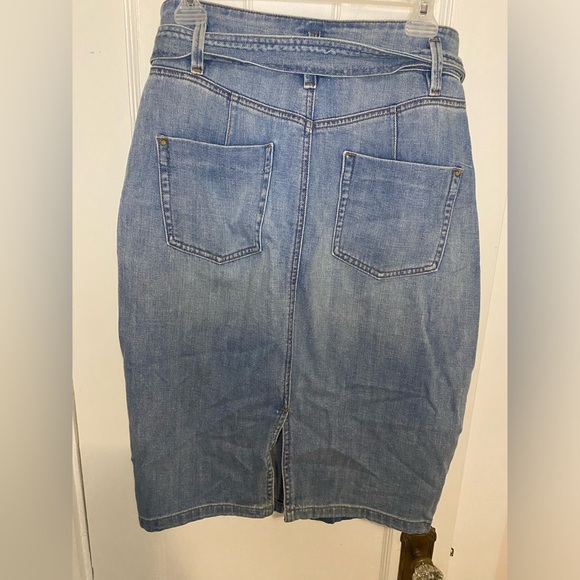RW & Co. Denim pencil skirt - Picture 3 of 4
